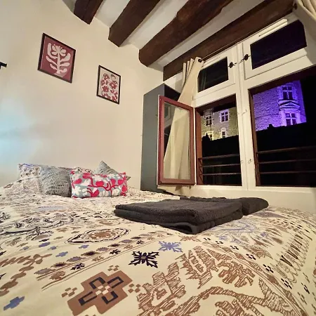 Vue Chateau & Mayenne - Centre Historique - 6 Personnes *