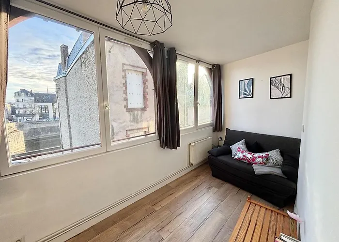 Vue Château&mayenne - Centre Historique - 6 Personnes * Laval (Mayenne)